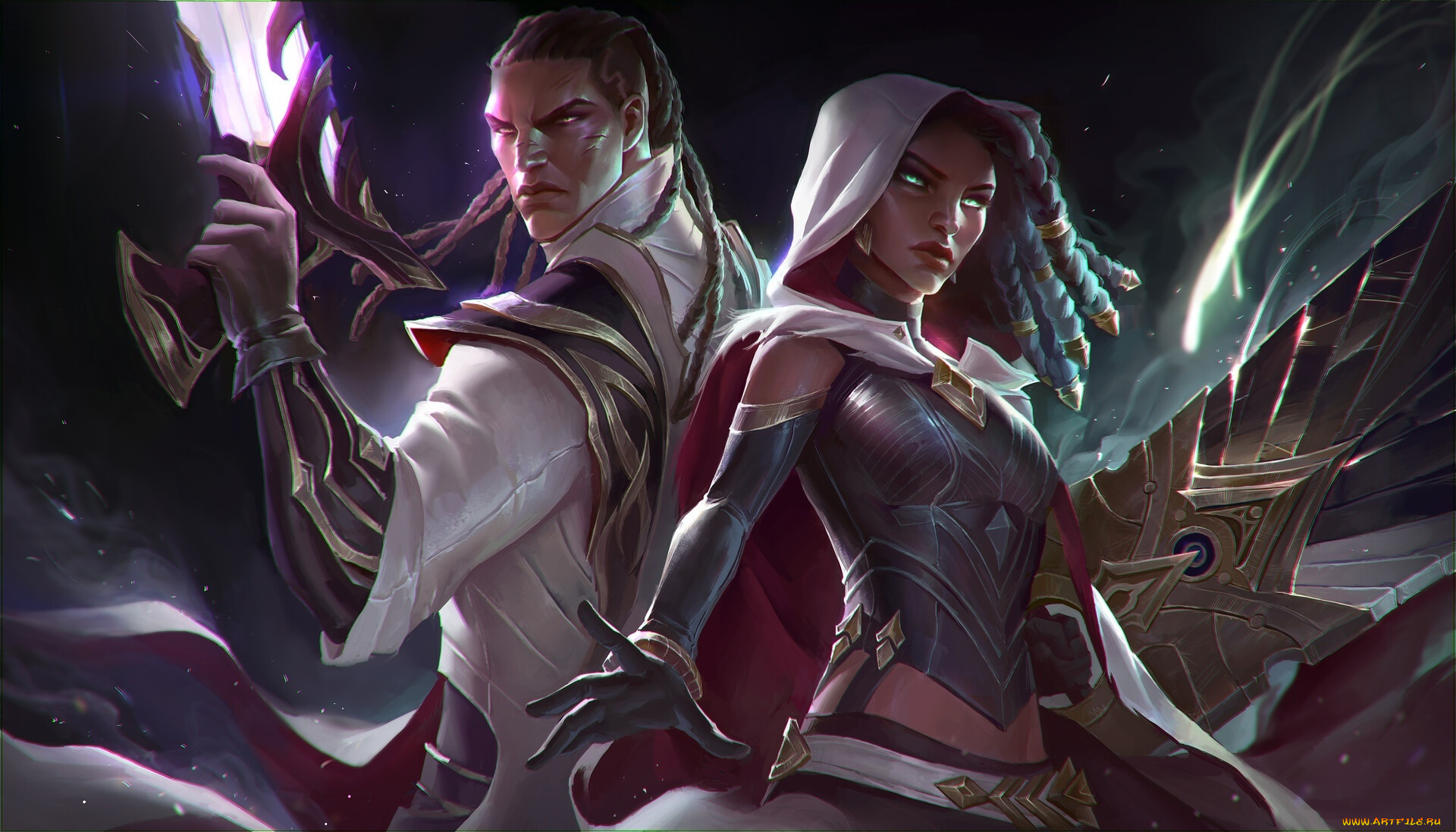  , league of legends, , , , senna, lucian